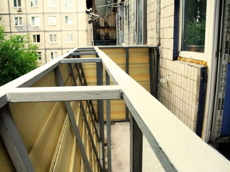 Холодное остекление балкона - фото 123