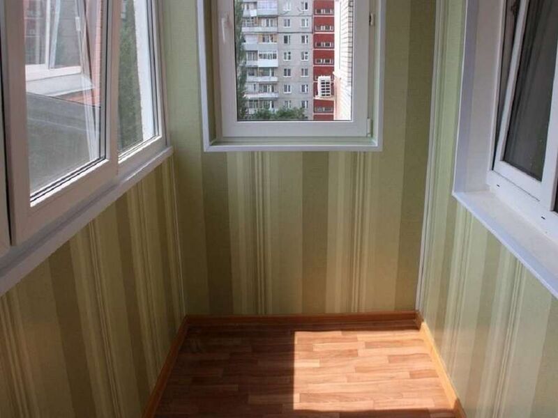 Холодное остекление балкона - фото 148