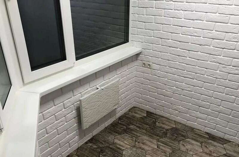 Холодное остекление балкона - фото 157