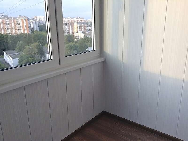 Холодное остекление балкона - фото 151